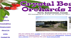 Desktop Screenshot of crystalbeachorchards.ca